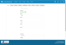 Entity management screen preview image