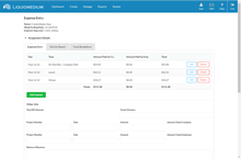 Expense Report screen preview image